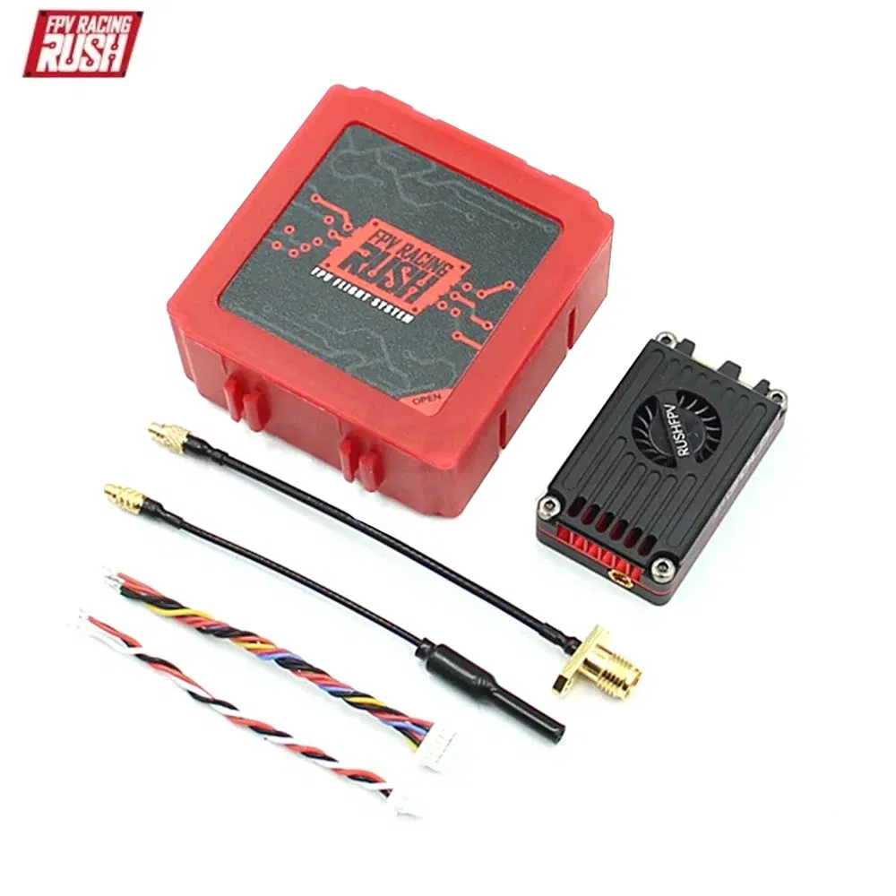 Color: Yellow - Original Rush Max Solo 2.5W/ Rush Tank Solo 1.6W 5.8G High Power Video Transmitter VTX Heat Dissipation Structure For FPV Drone
