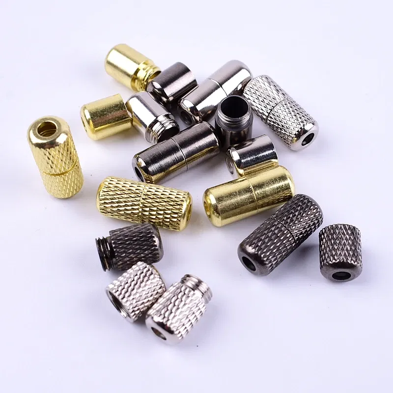 Color: Brown, Ships From: spain - 2pcs/pair Shoelace Buckle Metal Shoelaces Lock Accessories Metal Lace Lock DIY Sneaker Kits Silver Gold Metal Lace Buckle