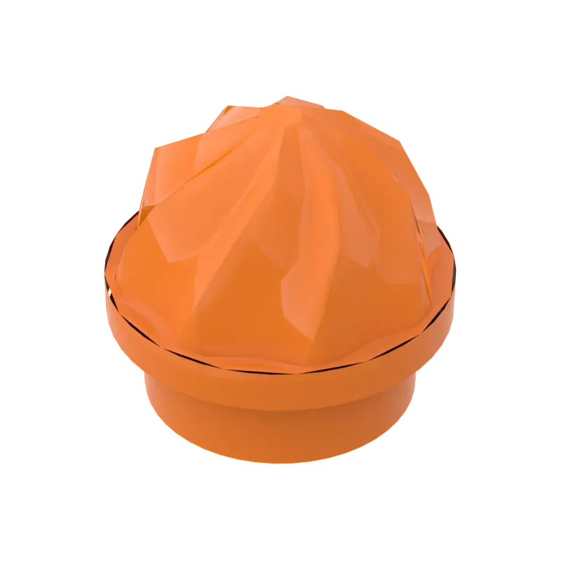 Color: VIOLET/?«?—?…° - 10pcs MOC Brick Parts 15470 Plate Round 1 x 1 Swirled Top Compatible Building Block Particle DIY Kids Brain Toy Birthday Gift