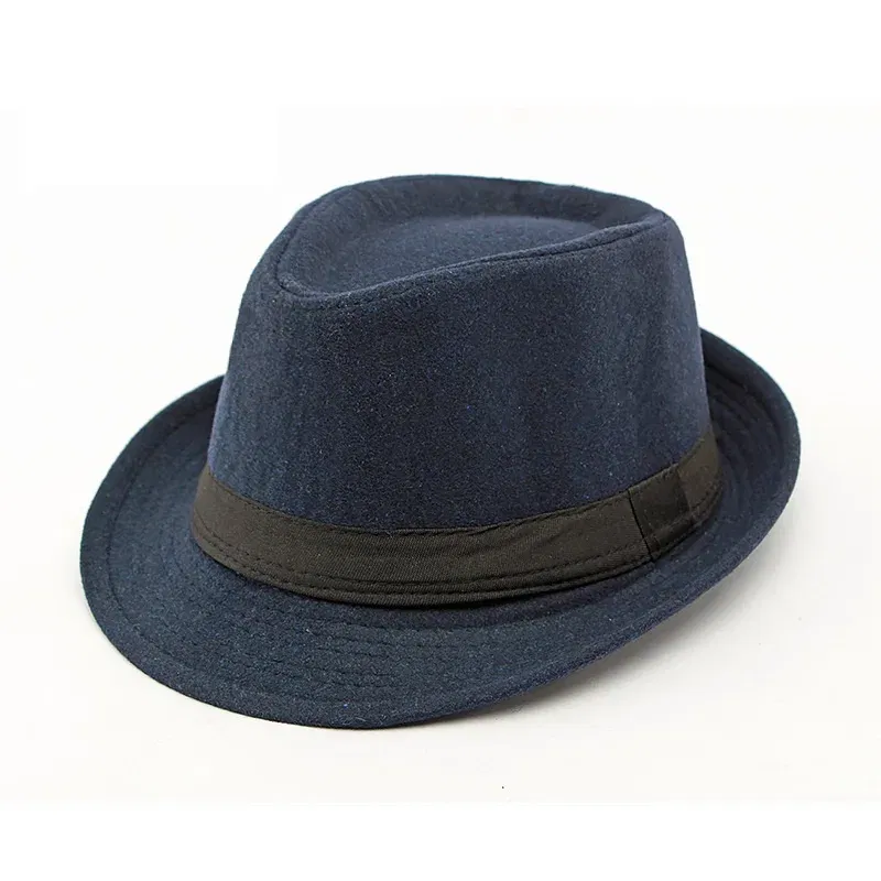 Color: black - Spring Summer Men's Hats Fedoras Top Jazz Hat Bucket Bowler Hats Chapeau Hats Fedora Hat Women Black Hat Wedding Hat Caps