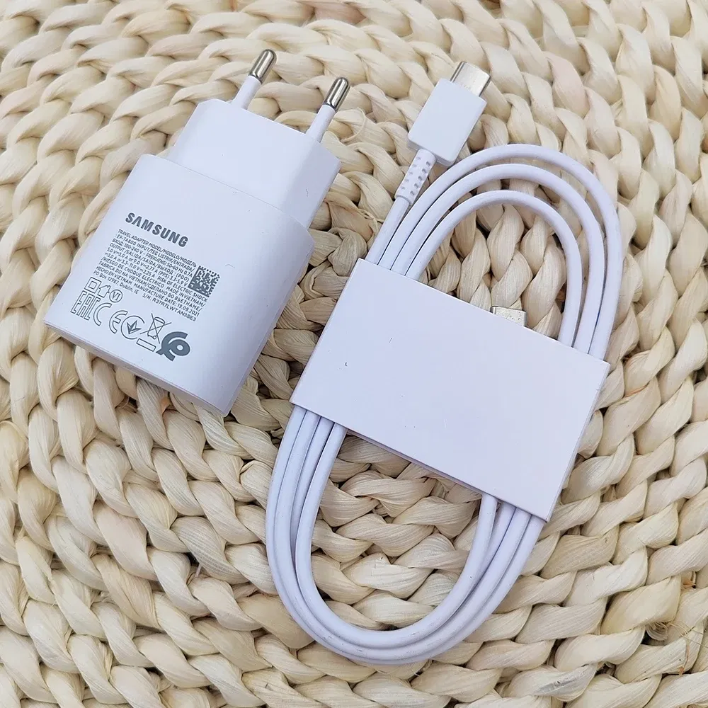 Plug Type: BR - Samsung W25 Flip 5G 25W Super Fast Charger PD Usb Type C Adapter Cargador For SAMSUNG Galaxy S25 S24 Ultra Plus S23 FE A05S M54