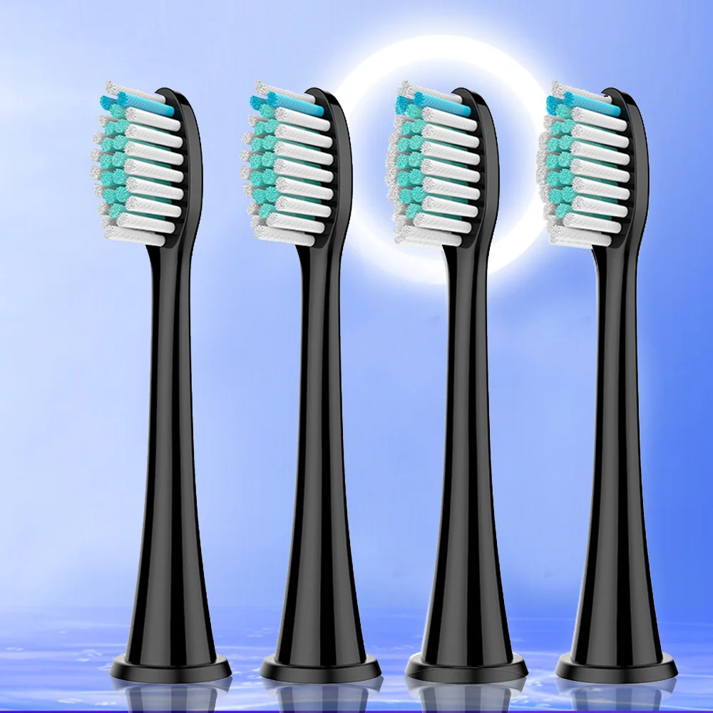 Color: Brown - Electric toothbrush replacement head, Philips Sonicare toothbrush head, sonic vibration cleaning toothbrush head