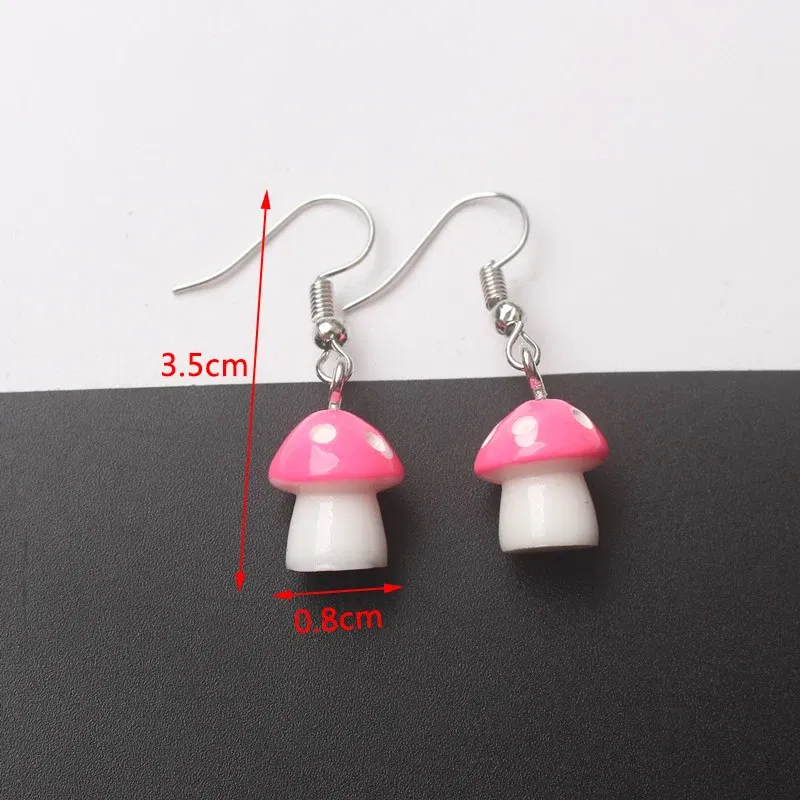 Metal Color: PALLADIUM - 2024 New Rose Red Flower Hanging Earrings for Women Love Heart Blooming Florals Cute Lovely Female Ear Jewelry brincos new