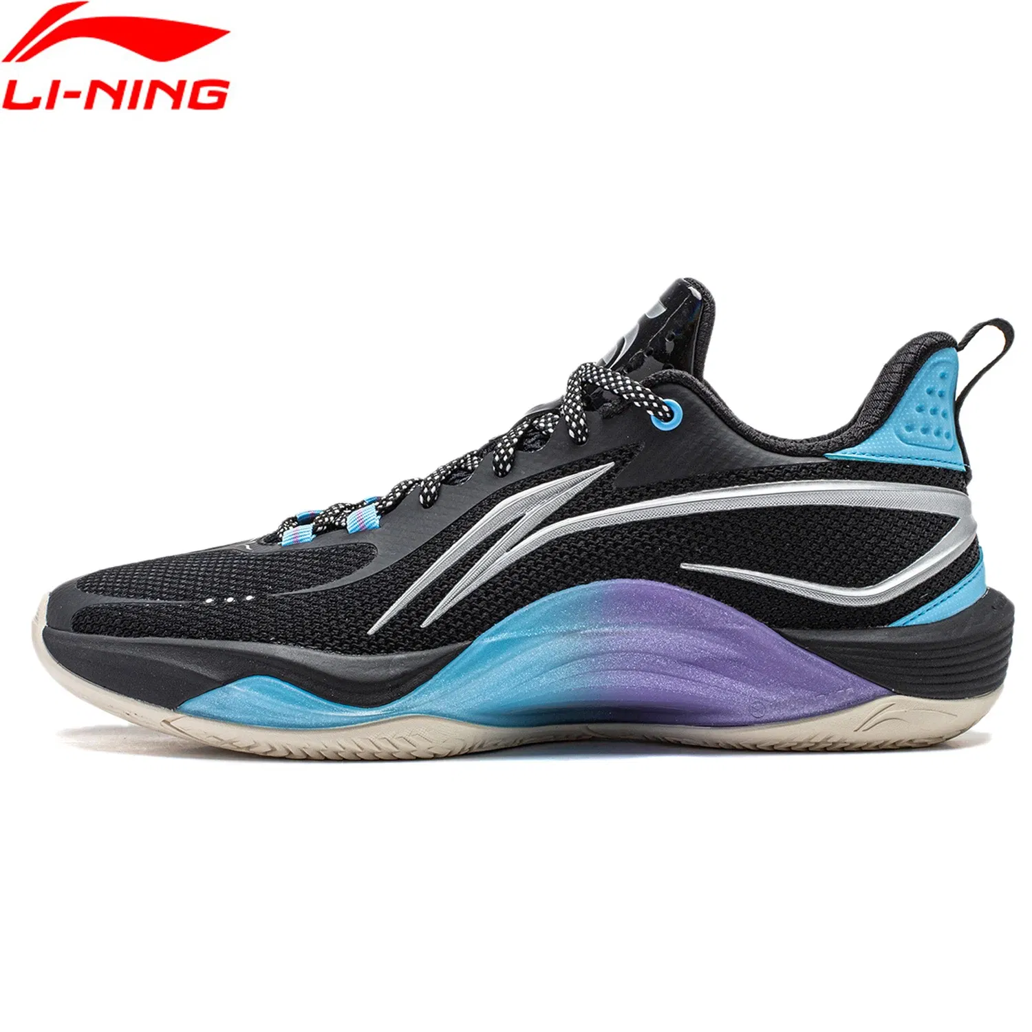 Color: black, Shoe Size: 11 - Li-Ning Men SHINING On Court Basketball Shoes Fred VanVleet Breathable Cushion LIGHT FOAM PLUS Sneakers Sport Shoes ABPU001