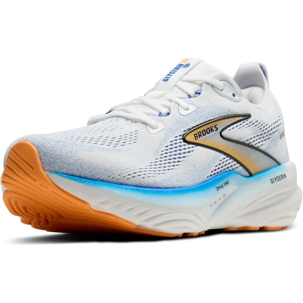 Color: Pink, Shoe Size: 42 - Brooks 2025New Men?™s Glycerin 22 Neutral Running Shoe