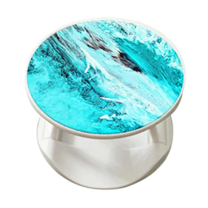 Color: Sapphire - New Popular Marble Phone Holder Support Smartphone Popping Phone Holder Pocket Socket Stand for Phones and IPad accessories