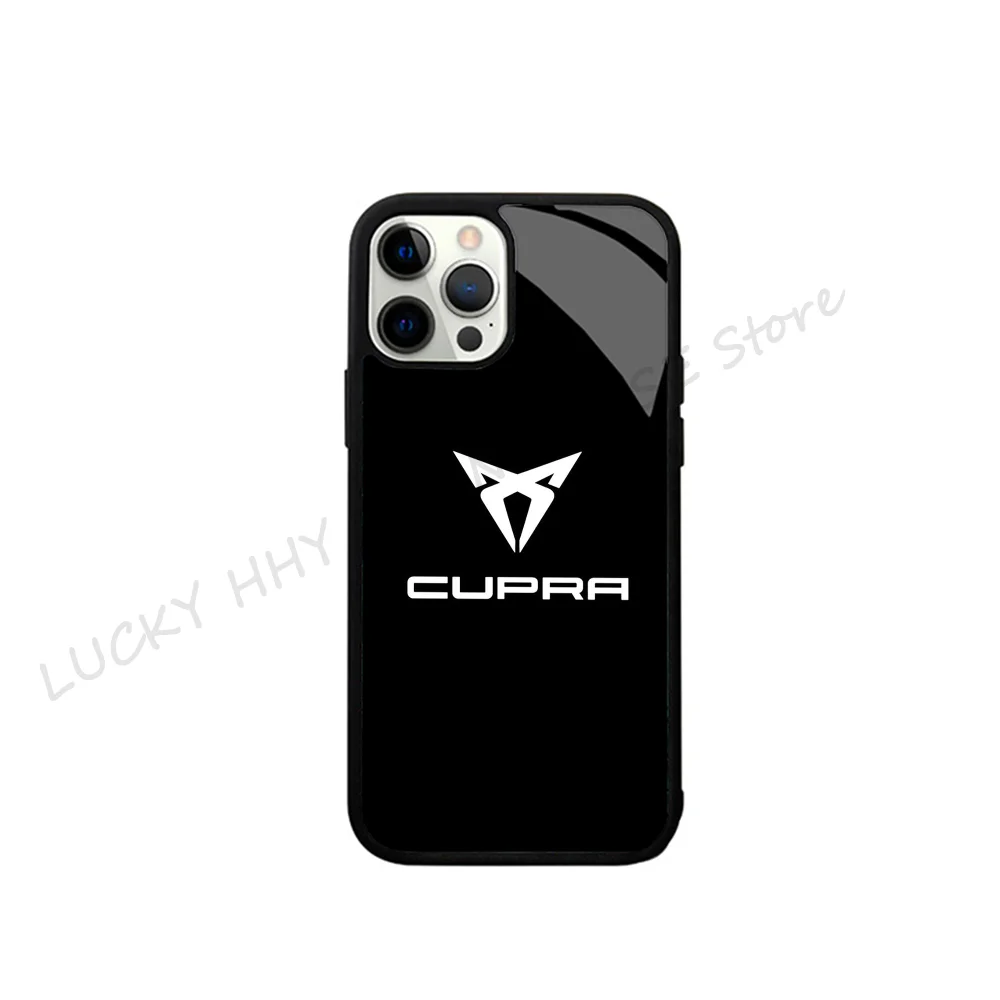 Color: Beige, Material: POLYESTER - Cool Phone Case Phone Case Strong Magnetic Cupra Racing for IPhone 15 14 13 Pro Max 11 12 Mini for Magsafe
