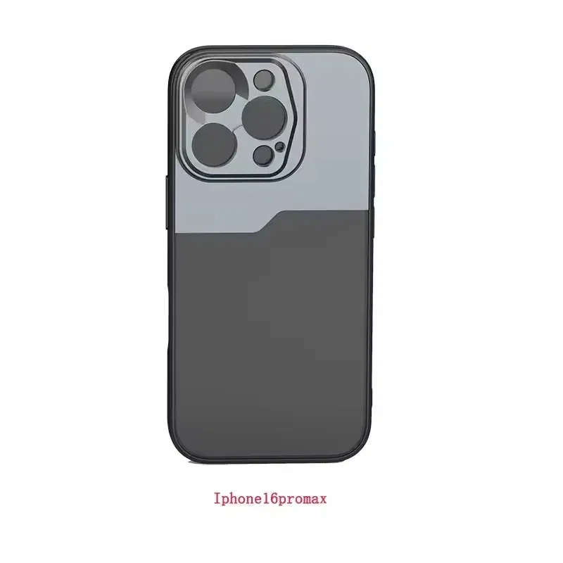 Color: Golden - 17MM Thread Phone Case for iPhone 14 15 16 Plus Pro Max Anamorphic Macro Wide Angle 17MM Lens Mount Phone Case for Ulanzi Kaise