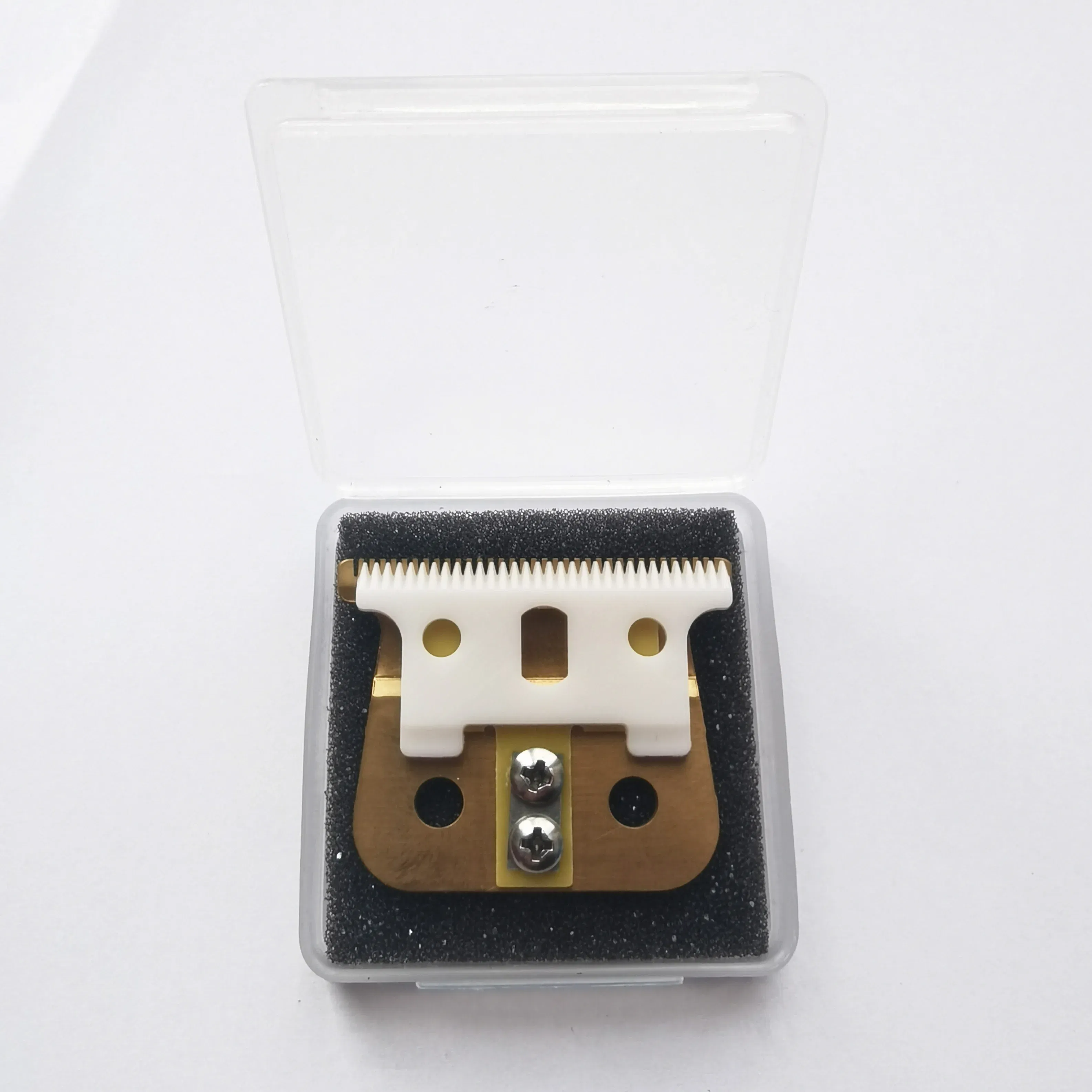 Color: Gold - Hair clipper blade fit Fits Andis T-Outliner, GTX