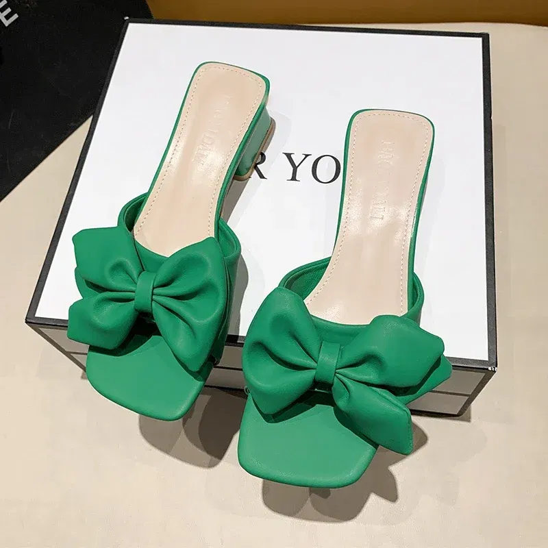 Color: Grape, Shoe Size: 41 - Large Size Women's Shoes 35-42 Summer Outer Wear Flat Slippers Wide Sandals Slippers Rhinestone Fashion Home Slippers