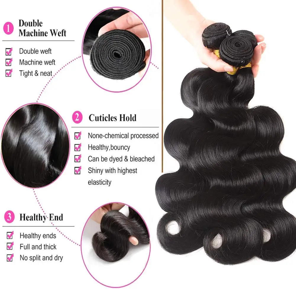 Length: 28 28 28 & Closure20, Color: OMBRE, Ships From: CHINA, Material Grade: Remy Hair, Lace Size: 13" x 4" - Body Wave Bundles Human Hair With Frontal 100% Natural Human Hair Extensions 3 Bundles With13x4 Transparent Lace Frontal Closure