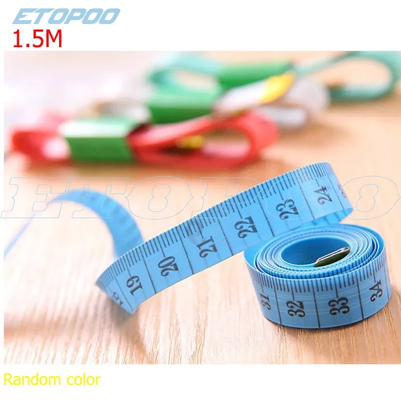 Color: Lavender - Top Quality Durable Soft 3 Meter 300 CM Sewing Tailor Tape Body Measure Ruler Dressmaking