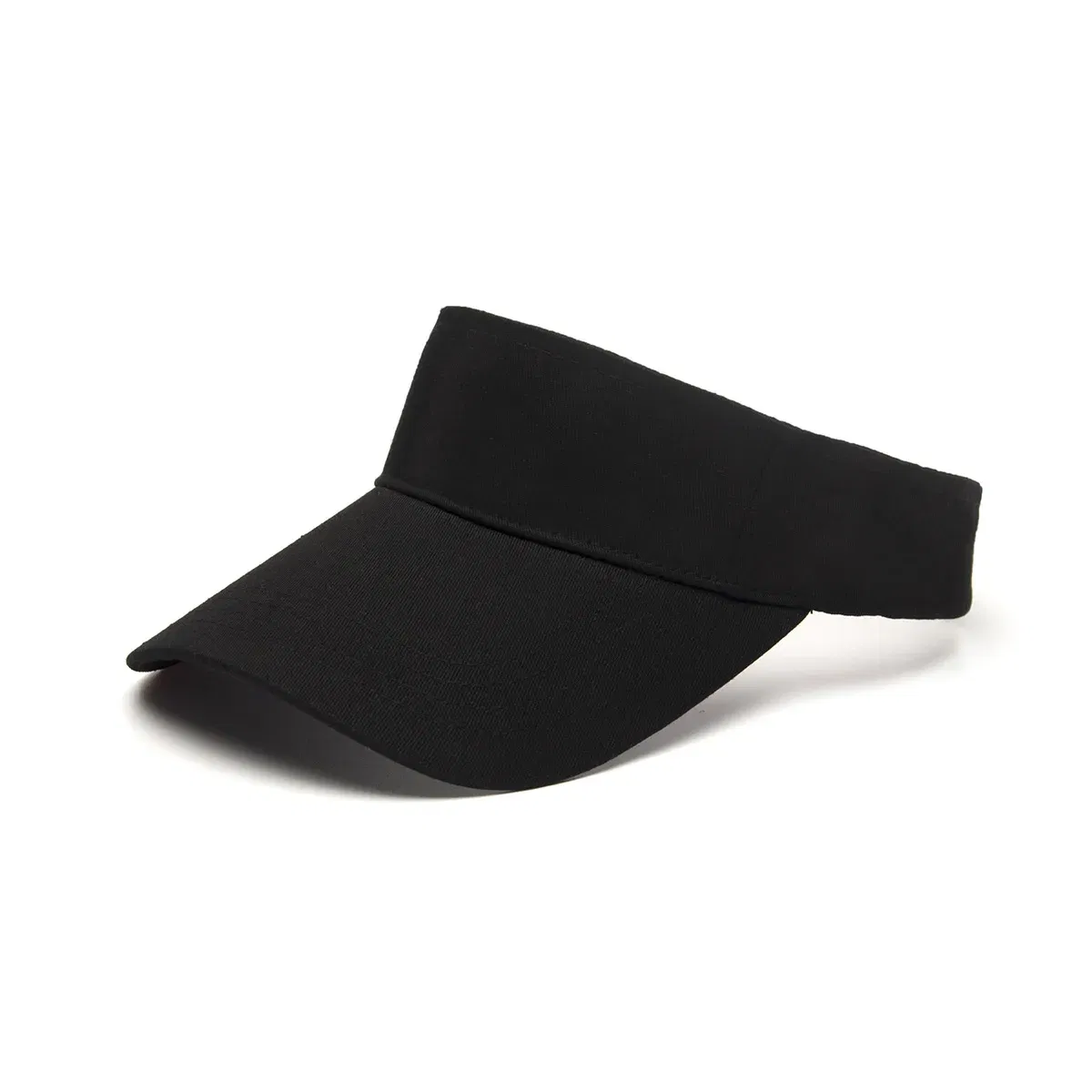 Color: WHITE - Sun Hat Women Baseball Cap Summer White Sun-Proof Caps Empty Top Visors Seaside Outdoor Sport Tennis Golf Hat