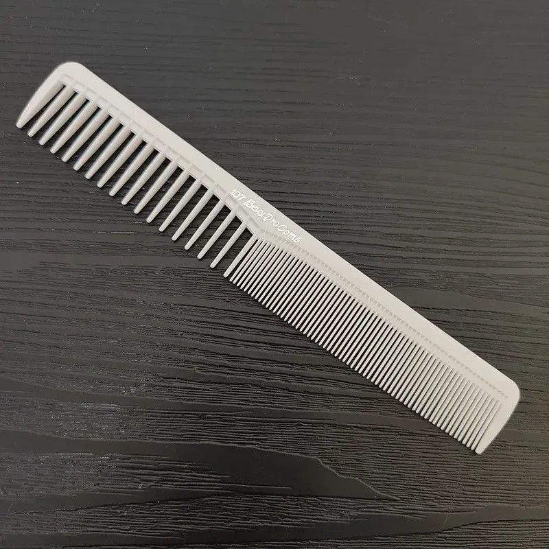 Color: GRAY - New Hot Pro Hair Cutting Comb Professional Hairdressing Comb Hair Brushes Salon Hair Cutting Styling Tools Barber Comb