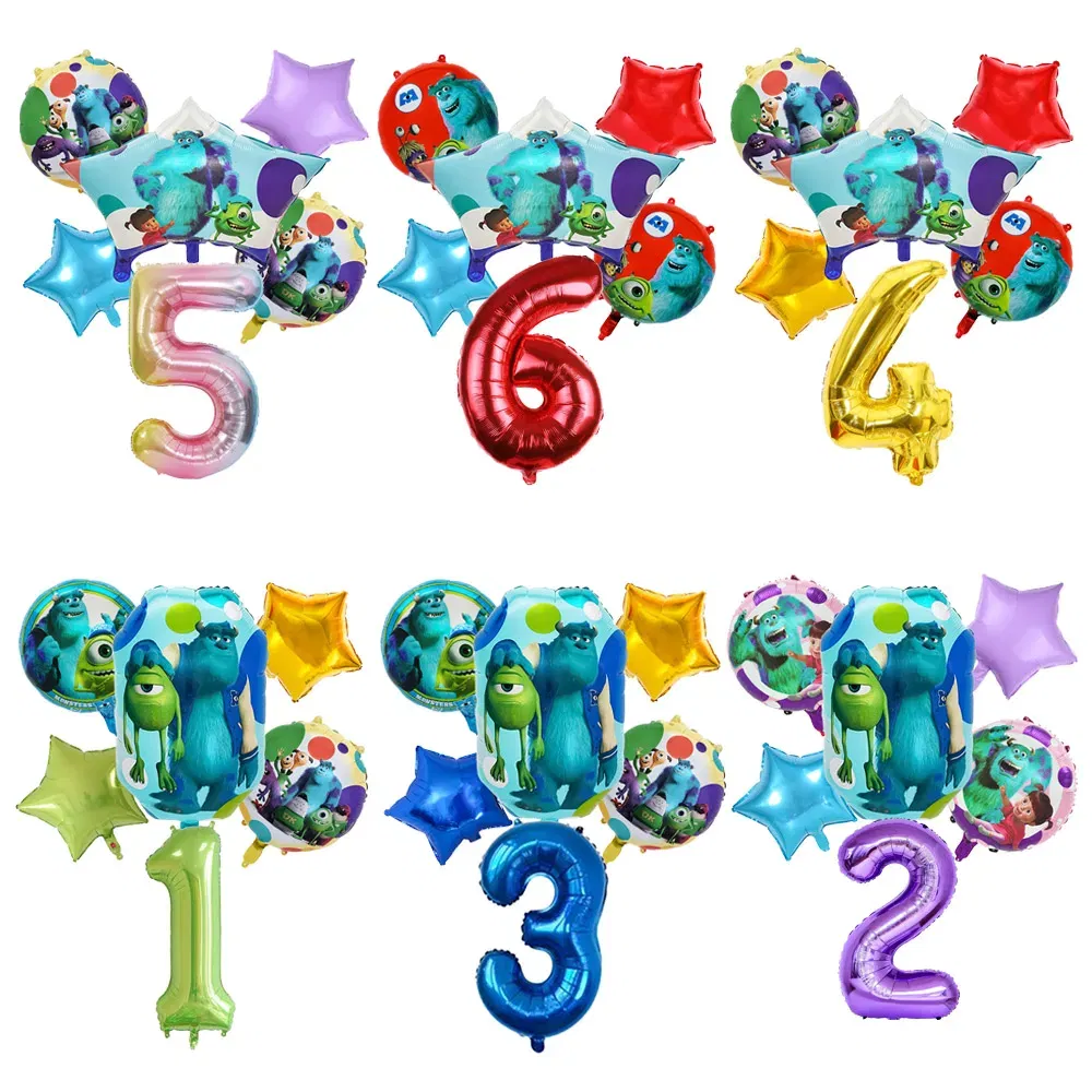 Color: Light Grey, Capacity: 450 ml - Monsters University Monsters, Inc. Theme Birthday Party Decoration Metallic Gem Shaped Balloon Crown Shaped Balloon Baby Shower