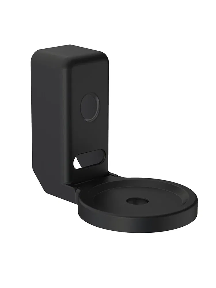 Color: black - Wall Mount Bracket for Echo Dot 4th Gen / Echo Dot 5th Generation with Cable Storage, PC Material Hard Case Matte Speaker Stand