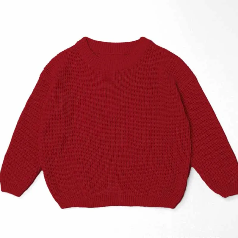 Color: Red, Size: M, Age Range: 0-3M - Personalized sweaters for cherished babies.Celebrate your little one's name with unique, custom-made thick knitted sweaters