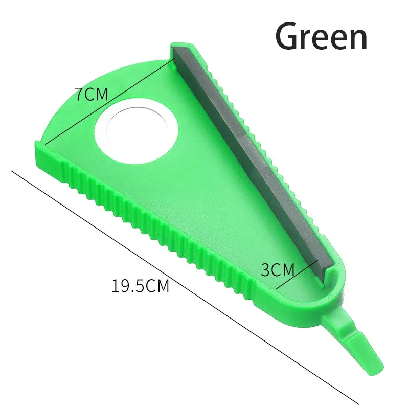 Color: green - Can Opener 5 In 1 Multi Function Jar Opener Twist Off Lid Quick Opening Cooking Everyday Use Bottle Opener Kitchen Accessories