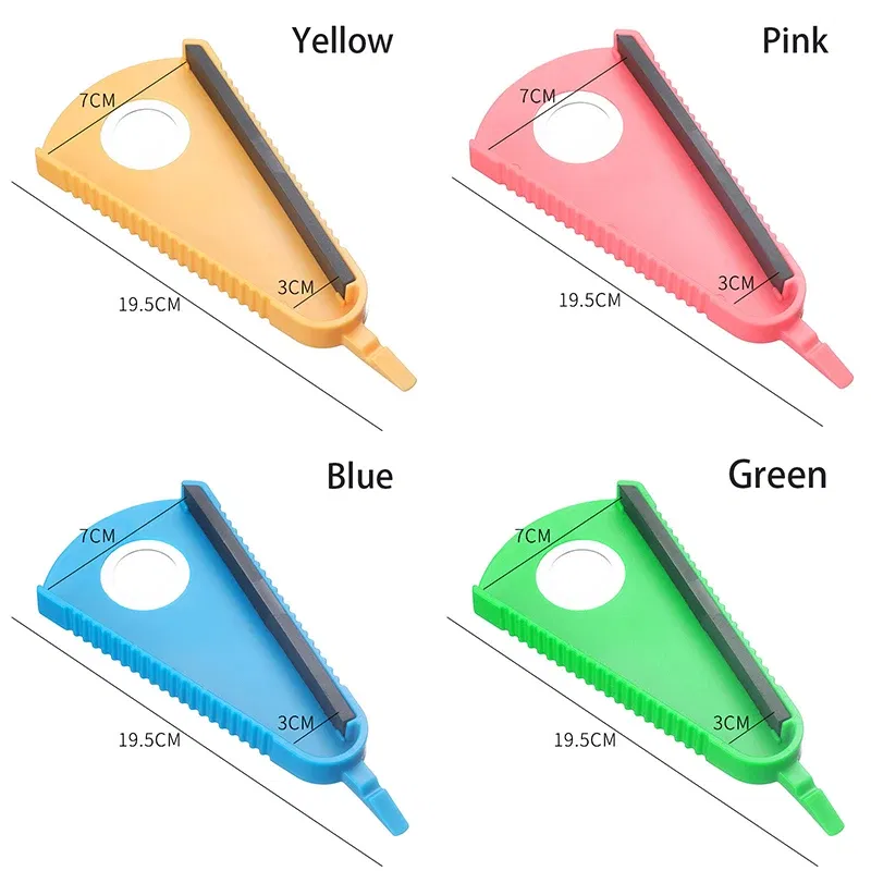 Color: green - Can Opener 5 In 1 Multi Function Jar Opener Twist Off Lid Quick Opening Cooking Everyday Use Bottle Opener Kitchen Accessories