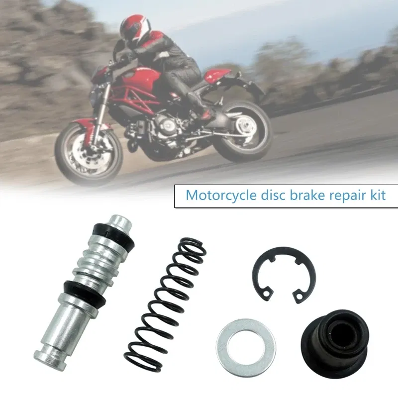 Color: black - 2025 New 12.7mm 11mm 14mm Motorcycle Clutch Brake Pump Piston Plunger Repair Kits Master Cylinder Piston Rigs Repair Accessories