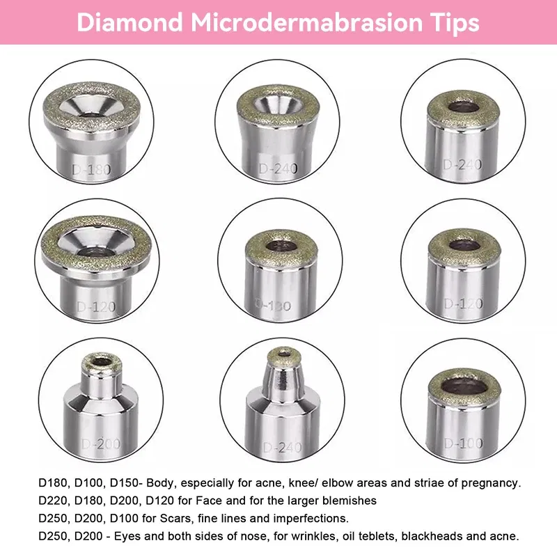 Color: White, Ships From: CHINA - 3 in 1 Diamond Microdermabrasion Dermabrasion Machine For Facial Blackhead Removal Acne Wrinkle Skin Care Device