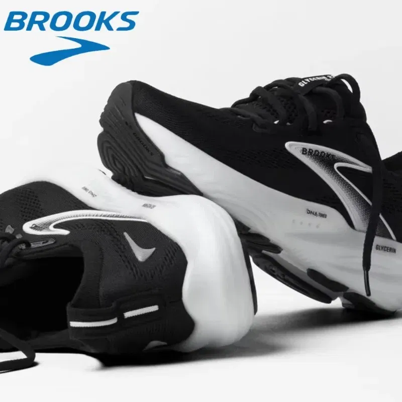 Color: Red, Shoe Size: 43 - Original Brooks Men?™s & Women?™s  Glycerin 22 Neutral Marathon Professional Running & Walking Shoe Casual Sneakers