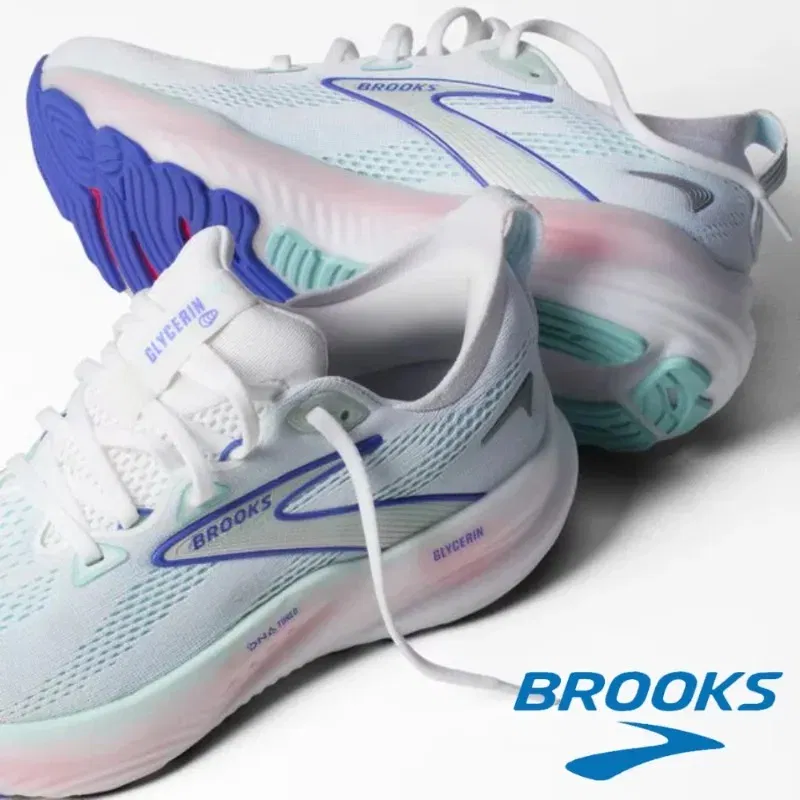 Color: Red, Shoe Size: 43 - Original Brooks Men?™s & Women?™s Glycerin 22 Neutral Marathon Professional Running & Walking Shoe Casual Sneakers