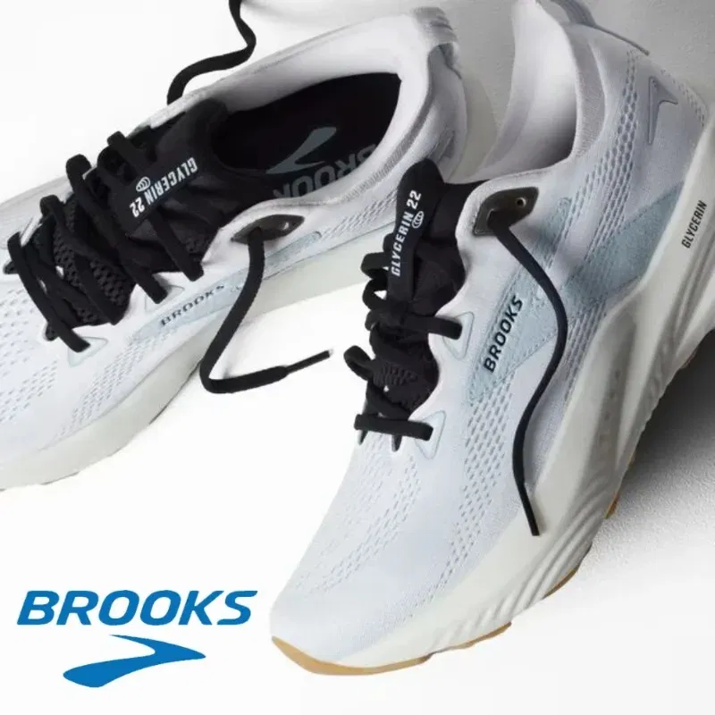 Color: Red, Shoe Size: 43 - Original Brooks Men?™s & Women?™s Glycerin 22 Neutral Marathon Professional Running & Walking Shoe Casual Sneakers