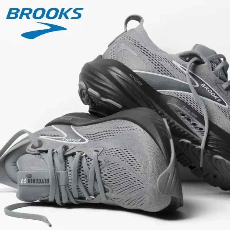 Color: Red, Shoe Size: 43 - Original Brooks Men?™s & Women?™s Glycerin 22 Neutral Marathon Professional Running & Walking Shoe Casual Sneakers