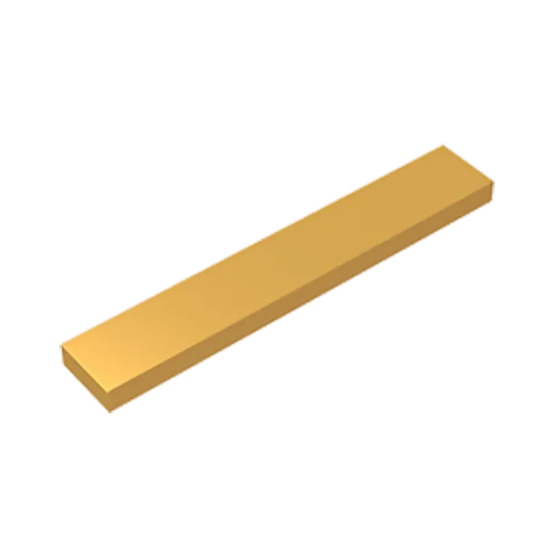 Color: Lavender - Gobricks GDS-564 Tile 1 x 6 compatible with lego 6636 pieces of children's toys Building Blocks Technical