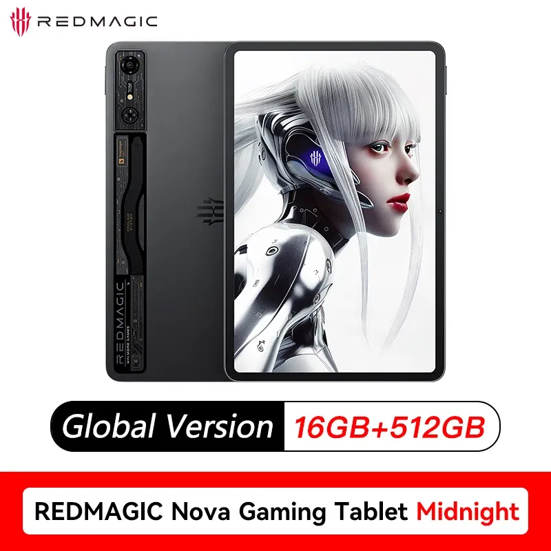 Memory Size: 1GB, Color: WHITE, Ships From: CHINA - Top Version Redmagic Nova Gaming Tablet 10.9" Snapdragon 8 Gen 3 Leading Version 10100mAh 50MP Don't include the Charger