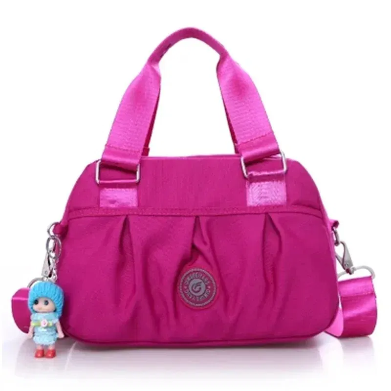 Color: SKY BLUE - Crossbody Bags for Women Simple Canvas Square waterproof Bag Designer Luxury Women's Bag 2024 Fashion Female Handbags for Women
