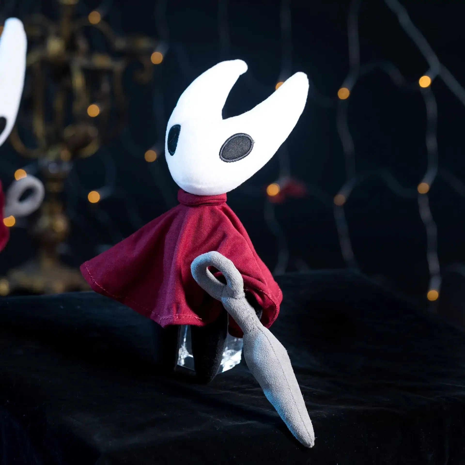 Color: FireBrick - Hollow Knight Plush Toys Game Hollow Knight Stuffed Animal Plush Dolls Kids Toys Birthday Holiday Gifts for Boys