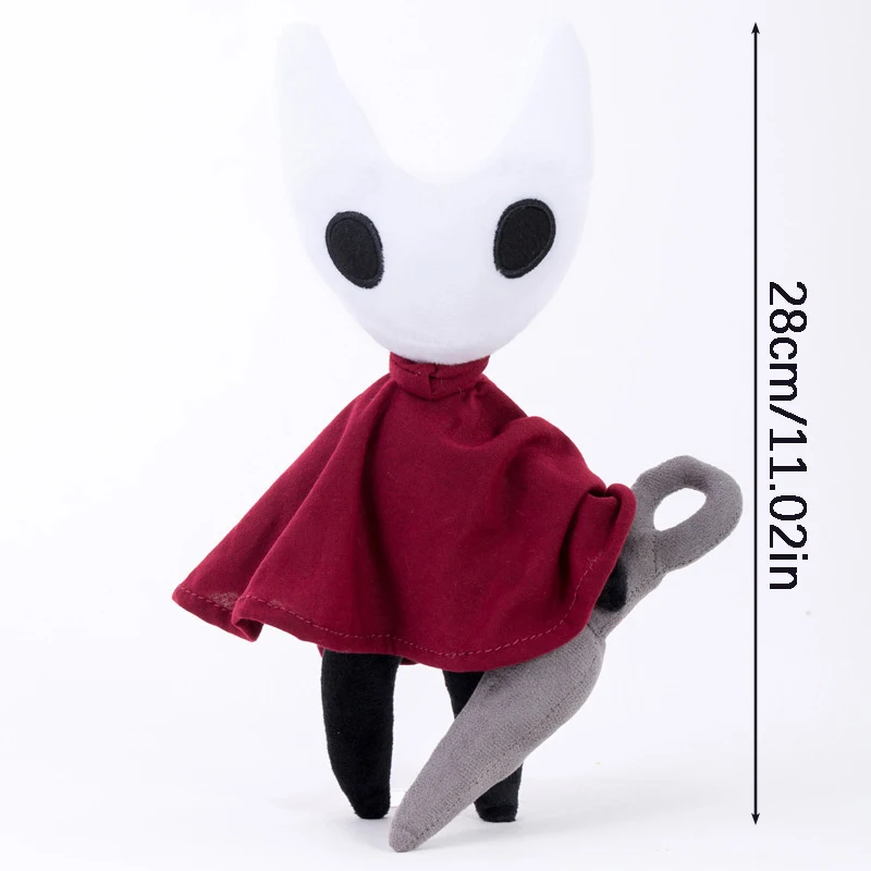 Color: FireBrick - Hollow Knight Plush Toys Game Hollow Knight Stuffed Animal Plush Dolls Kids Toys Birthday Holiday Gifts for Boys