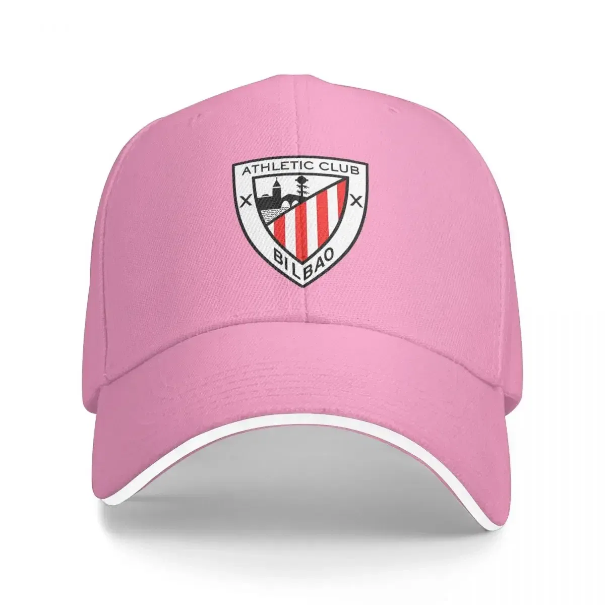 Color: Pink, Size: XS - Club The Los Leones Athletics Bilbao Baseball Cap Adult Hip-Hop Sun Hats Hat Breathable Polyester Sports Cap Summer Hat