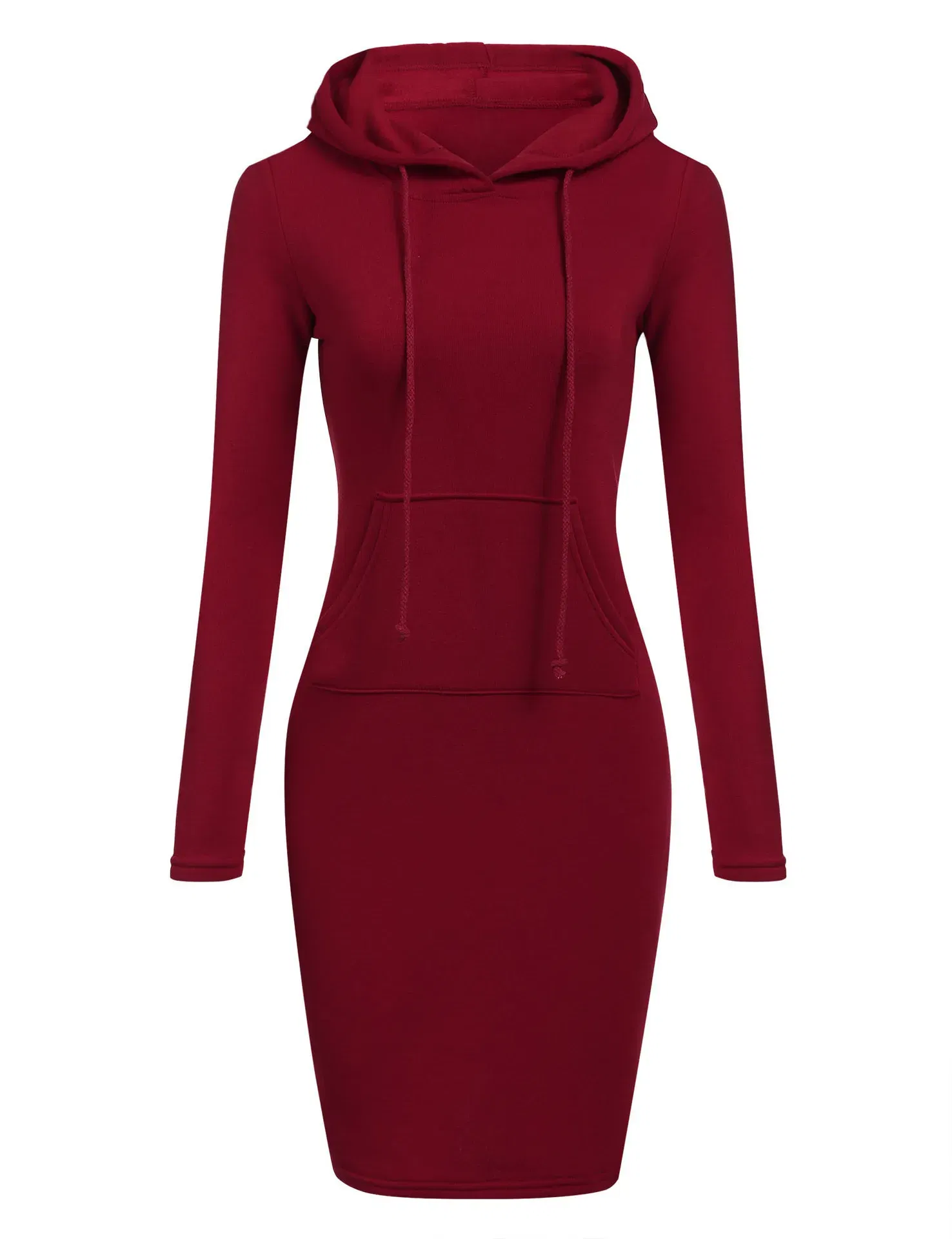 Color: Gold, Size: XXL - Ladies Dress Autumn Women Hooded Dresses Hoodies Women Sweatshirts Women Hoodies Dress Tops Ladies Clothing