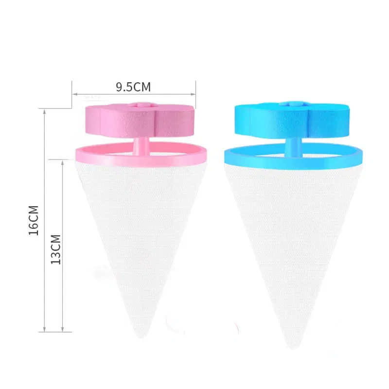 Color: Dark Grey - Laundry Ball Floating Pet Fur Lint Hair Catcher Clothes Cleaning Ball Laundry Hair Removal Cleaning Mesh Bag For Washing Machine