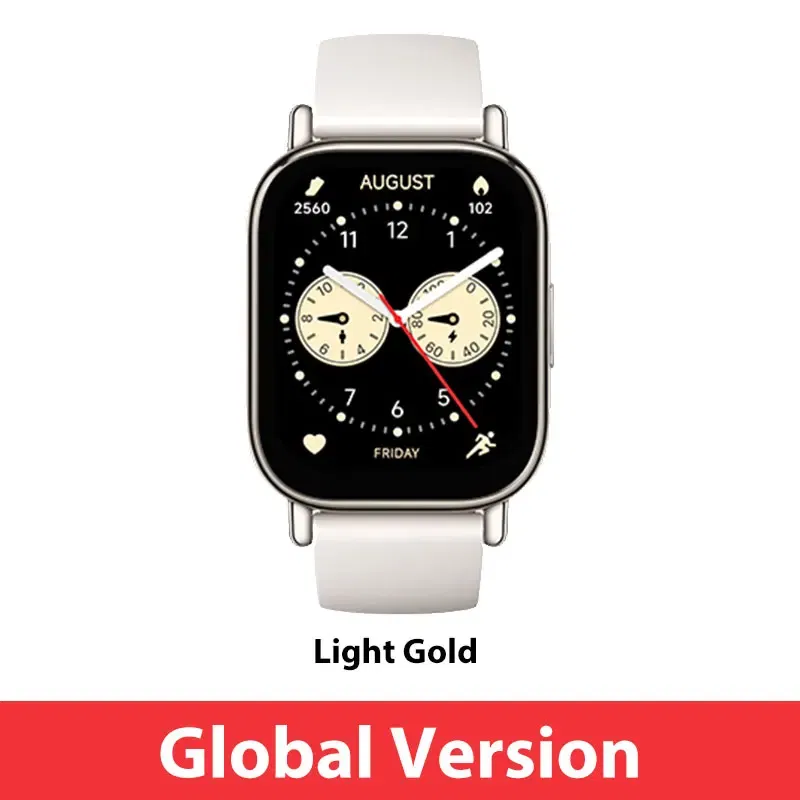 Color: Gold, Ships From: CHINA - New! Global Version Watch 5 Lite 1.96'' AMOLED display 18-Day Battery life Bluetooth?® calling Built-in GNSS 5ATM