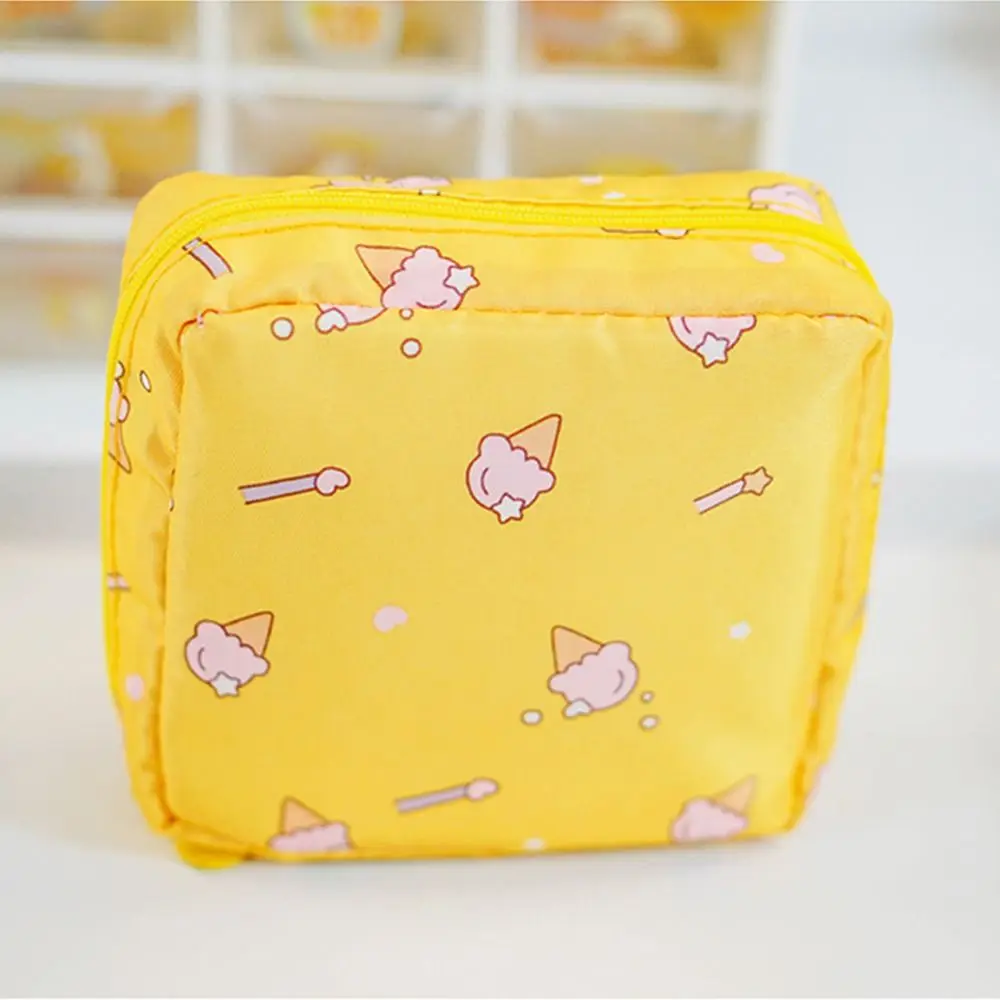 Color: Clear - Girl Napkin Credit Card Holder Headphone Case Coin Clip Sanitary Bag Change Purse Tamper-Proof Storage Bag Sanitary Mat Bag