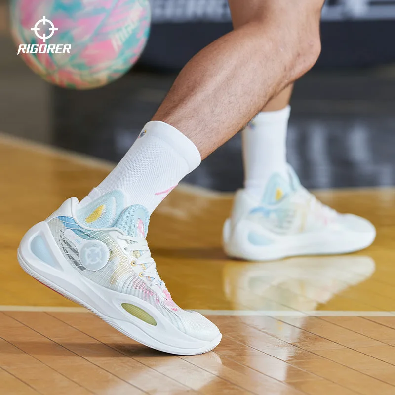 RIGORER Man Basketball Shoes Austin Reaves Signature Shoes AR1 With Regular Box Low-top Actual Combat Cushion Sport Sneakers