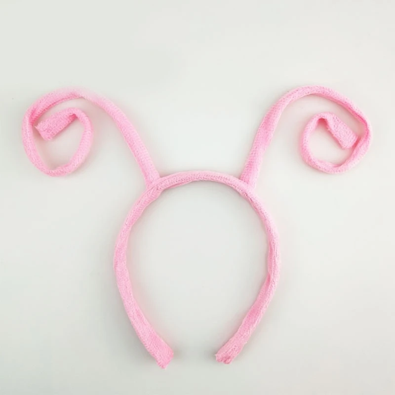 Color: WHITE - Halloween Headband Butterfly Antenna Headband Halloween Party Costume
