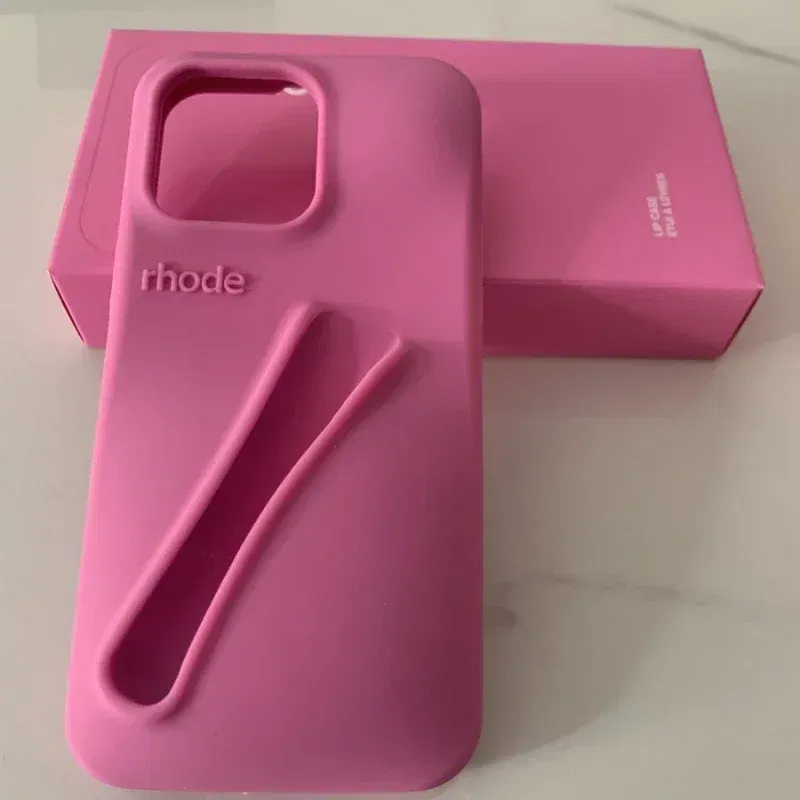 Color: WHITE, Material: Plastic - Lipstick Soft Silicone DIY Rhode Phone Case for IPhone 16 Pro Max 16Pro 16Plus Portable Lip Gloss Holder Ins Hot Cover