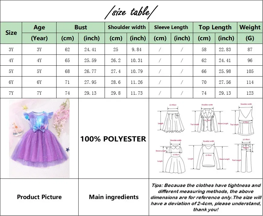 Color: Turquoise, Size: One Size, Ships From: CHINA, Height: 176 - KPop Demon Hunter Christmas Princess Dress Girl Fashion Casual Autumn Butterfly Dress Wedding Birthday Party Dress Gift Clothes