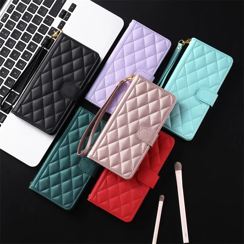 Material: Vinyl, Color: black - Long lanyard Flip Leather Case for Samsung Galaxy Note 20 Ultra 10 9 8 Plus A10 A20E A30 A50 A70 A51 A71 A21S Wallet Card Cover
