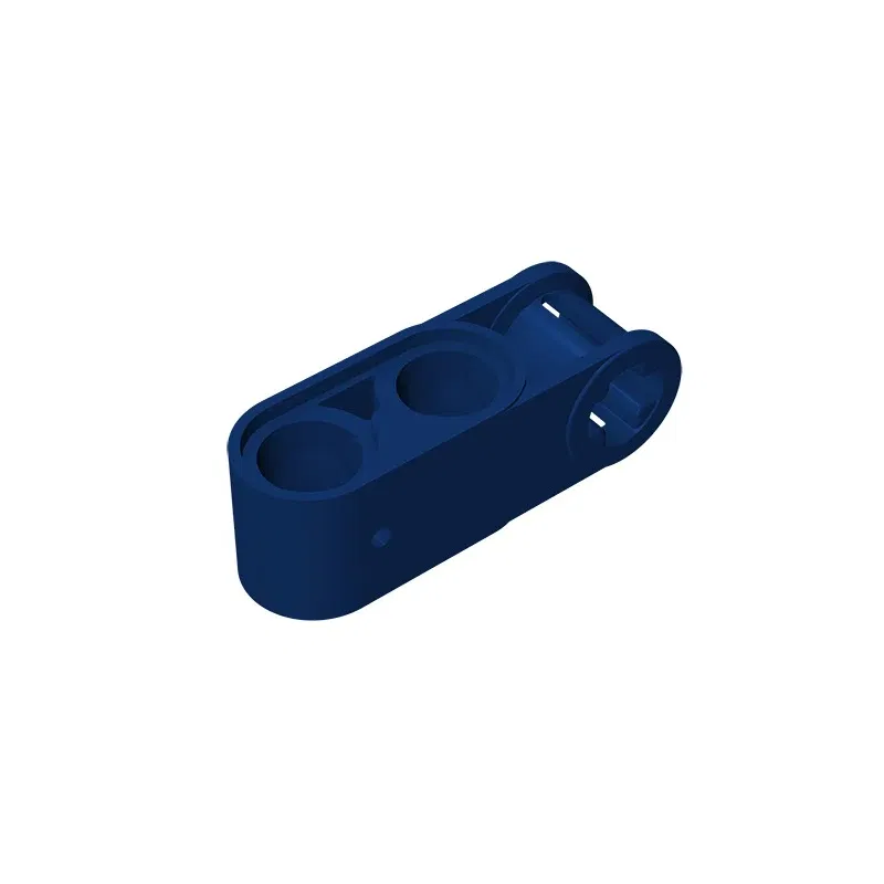 Color: black - Gobricks GDS-936 Technical, Axle and Pin Connector Perpendicular 3L with 2 Pin Holes compatible with lego 42003 Assembles