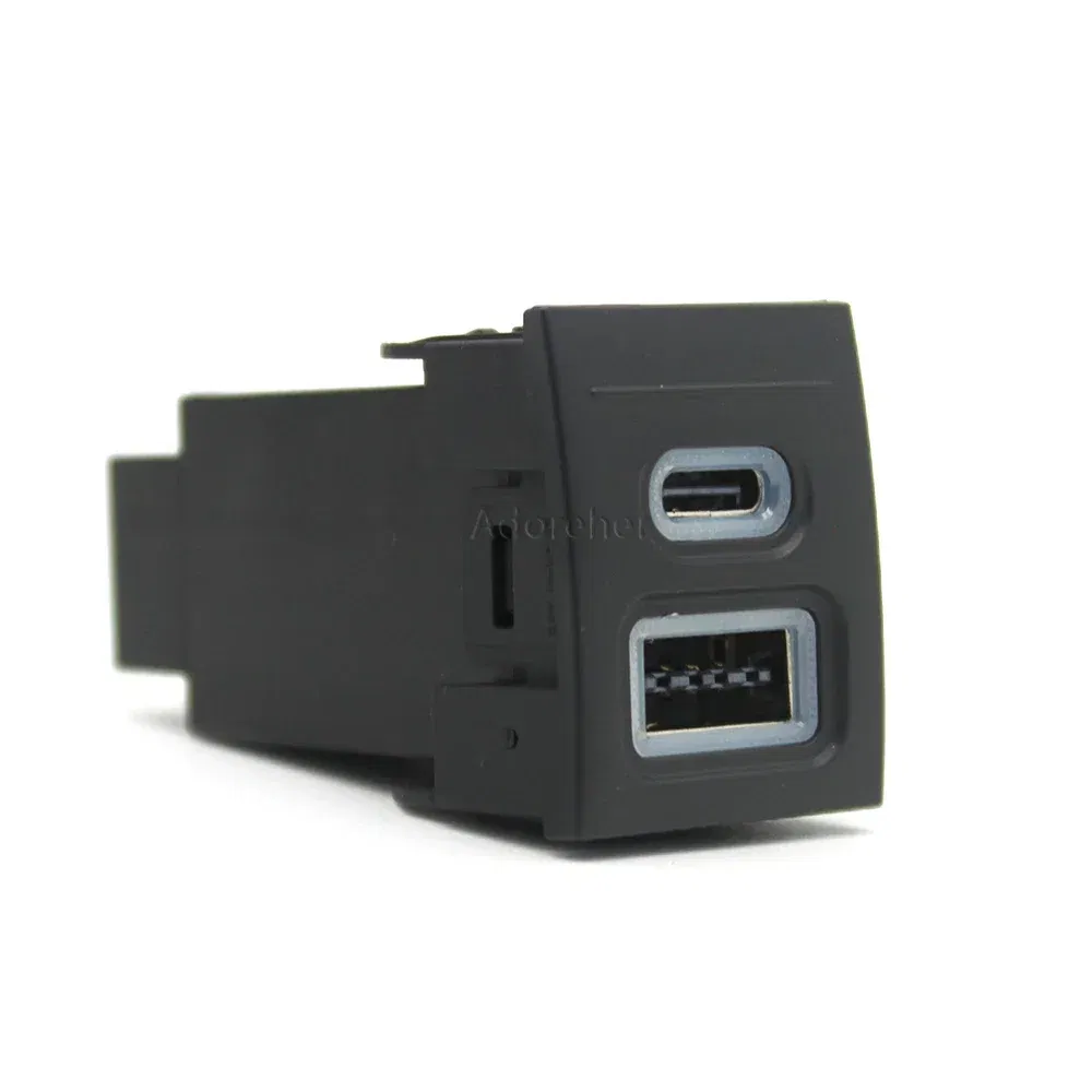 Fast Charger Car QC3.0 USB Type-c Interface Adapter Modified Charging Interface Socket for VW POLO 2004-2011 Accessories