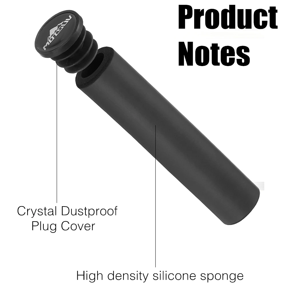 Color: WHITE - MOTSUV Bicycle Ultraight Density Foam Silicone Sponge Handlebar Grips for MTB bike XC/AM Anti-skid shock-absorbing Super Soft