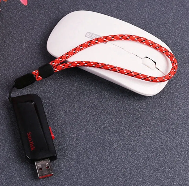 Color: Silver / Gray - Phone Strap Anti-lost Adjustable Wrist Straps Hand Lanyard For Phone iPhone Samsung Camera USB Flash Drives Keys PSP Accessories