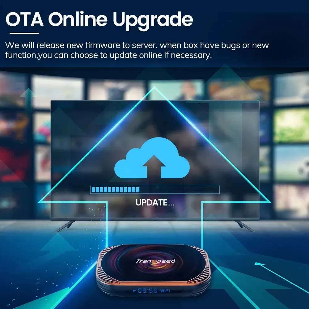 Color: Gold - Transpeed Android 11 Amlogic S905X4 TV Box Dual WiFi 32G 64GB BT4.0 4K 8K 3D 1000M Fast TV Receiver Media Player Set Top Box