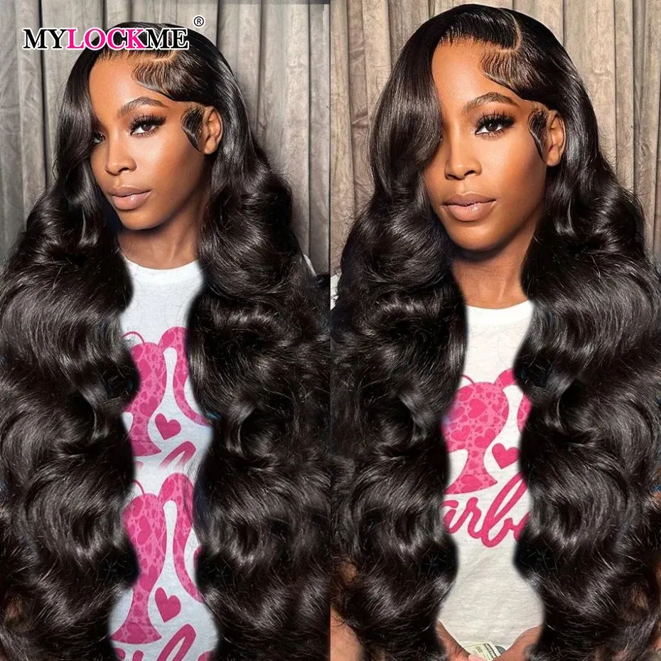 Color: #1B, Ships From: CHINA, Stretched Length: 20inches, Density: 150% - Body Wave 4x4 Glueless HD Lace Closure Wigs For Women 13x4 13x6 Human Hair Wig Brazilian Transparent Lace Front Wig Pre Plucked